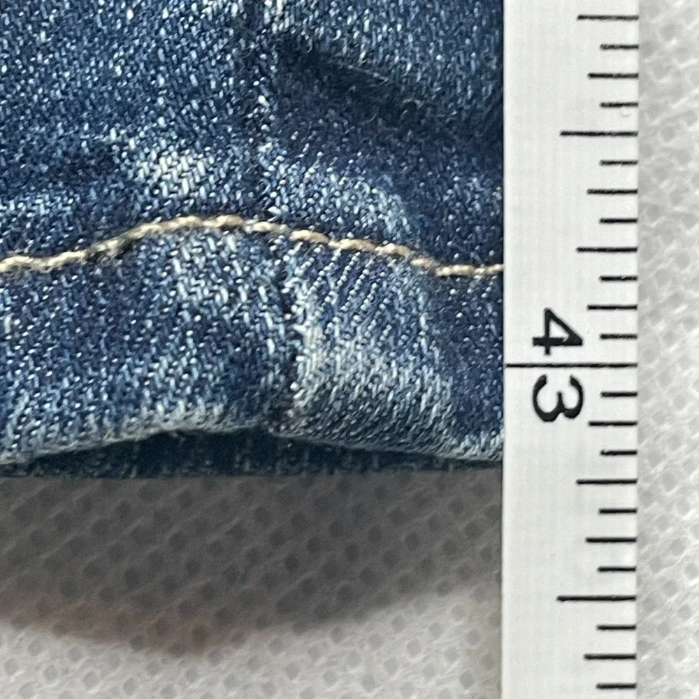 Levi Strauss Signature Jeans Womens 16W Dark Wash Skinny Stretch Denim